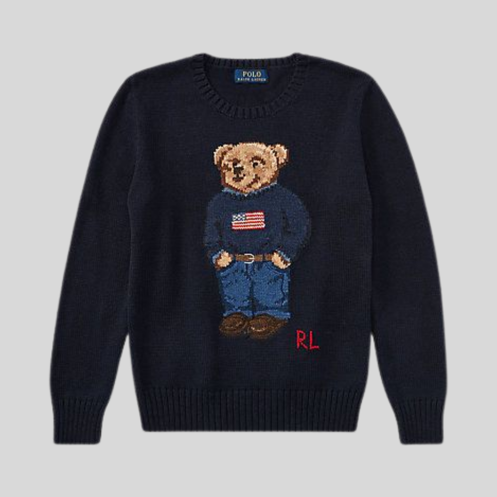 RALPH LAUREN BEAR SWEATER